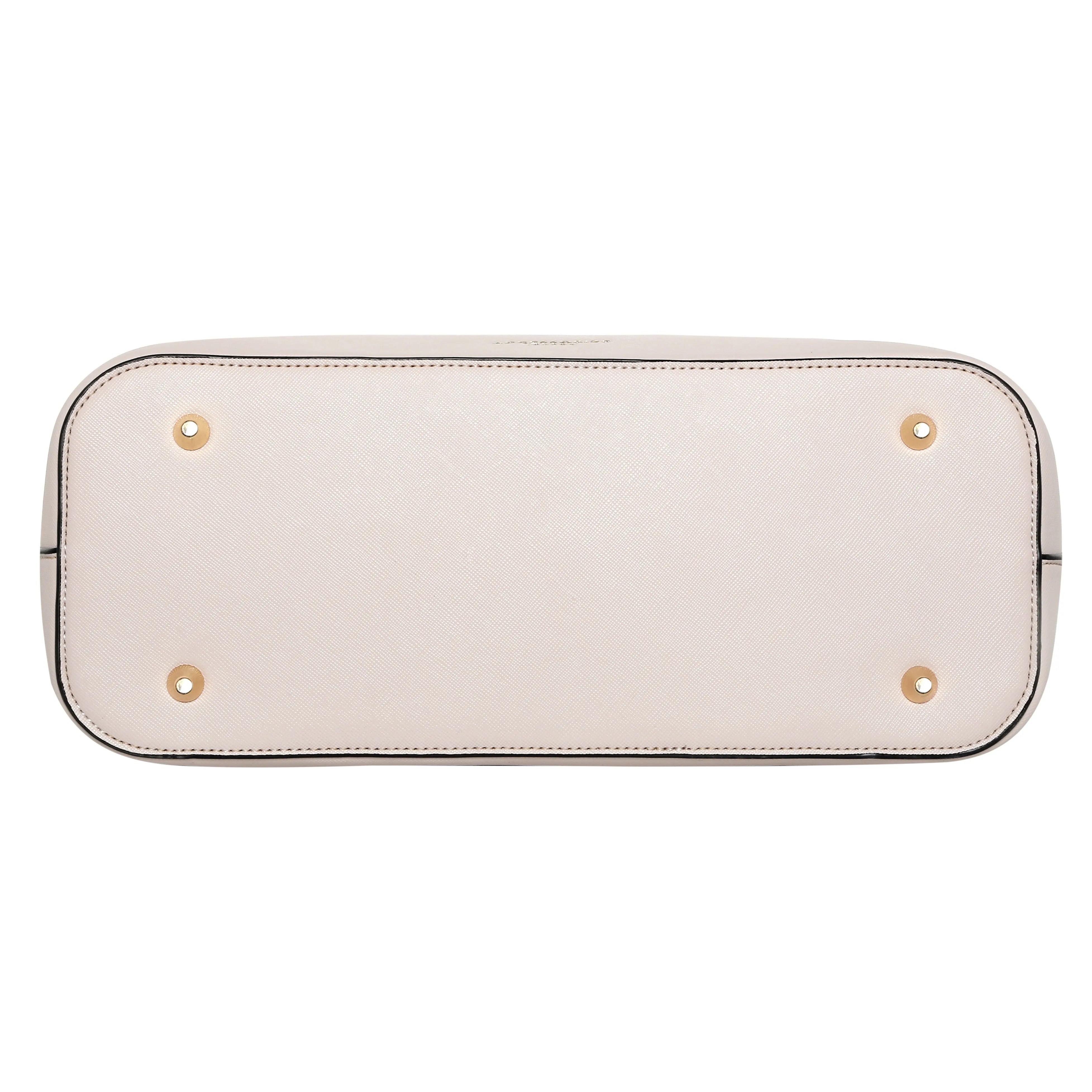 Accessorize London Women's Faux Leather Light Pink Daffodil tote bag