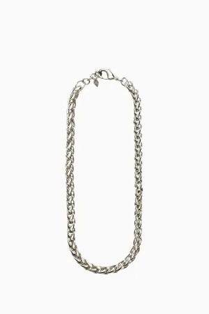 Anni Lu Liquid Silver Necklace - Silver