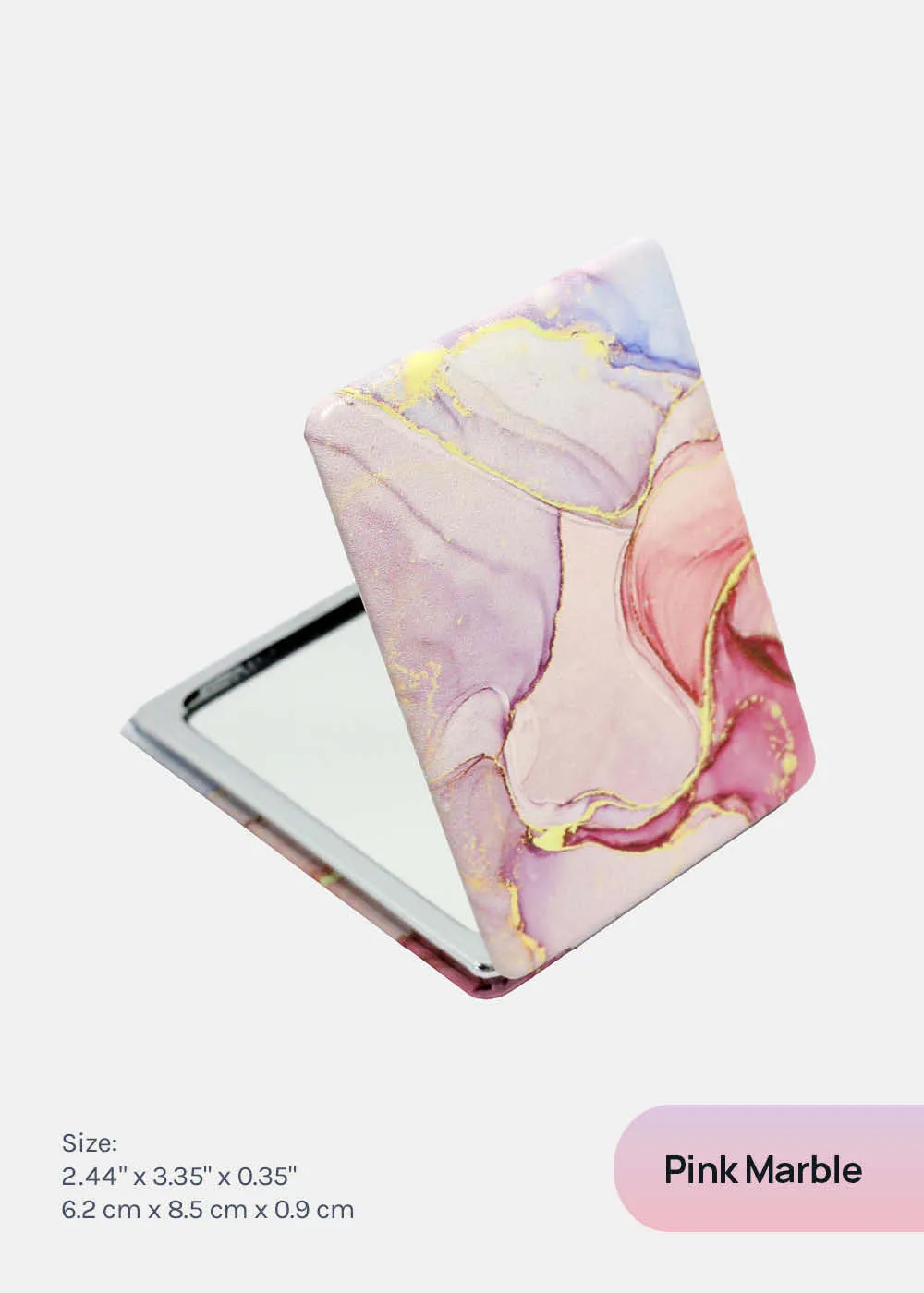 AOA Paw Paw Magnifying Double-Sided Compact Mirror - Rectangular