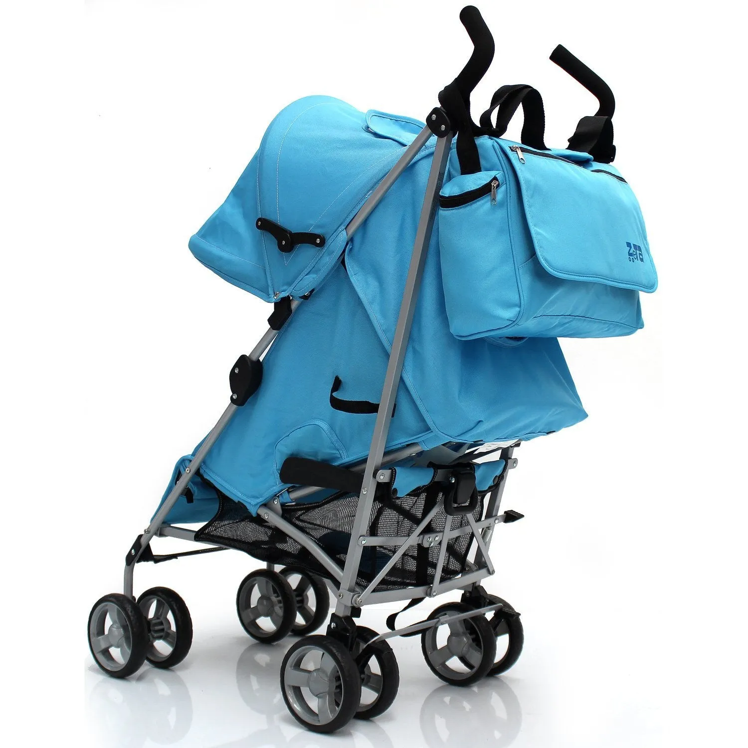 Baby Travel Zeta Changing Bag Ocean (Plain Baby Blue)  (Clearance)