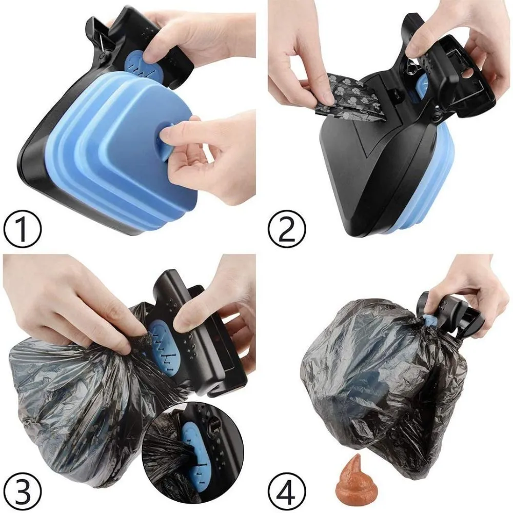 Biodegradable bags for compact scooper