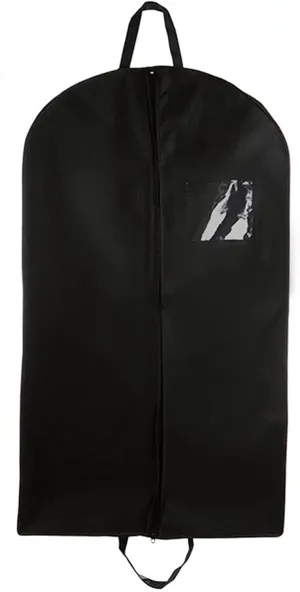 Black Suit and Dress Garment Bag Durable, Rip Resistant
