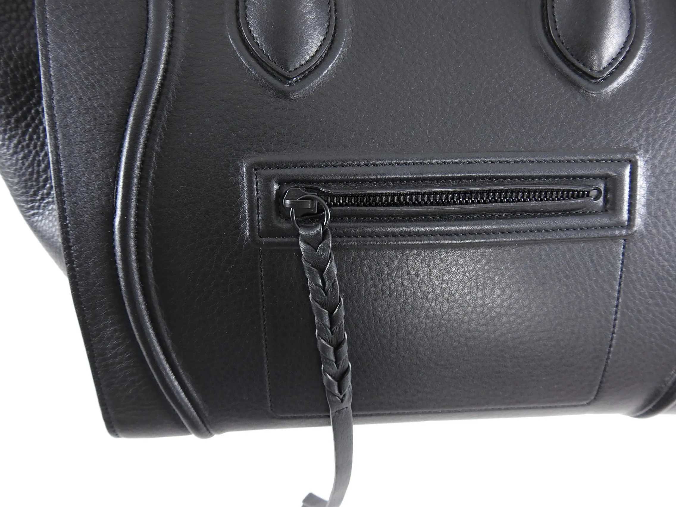 Celine Black Medium Phantom Tote Bag