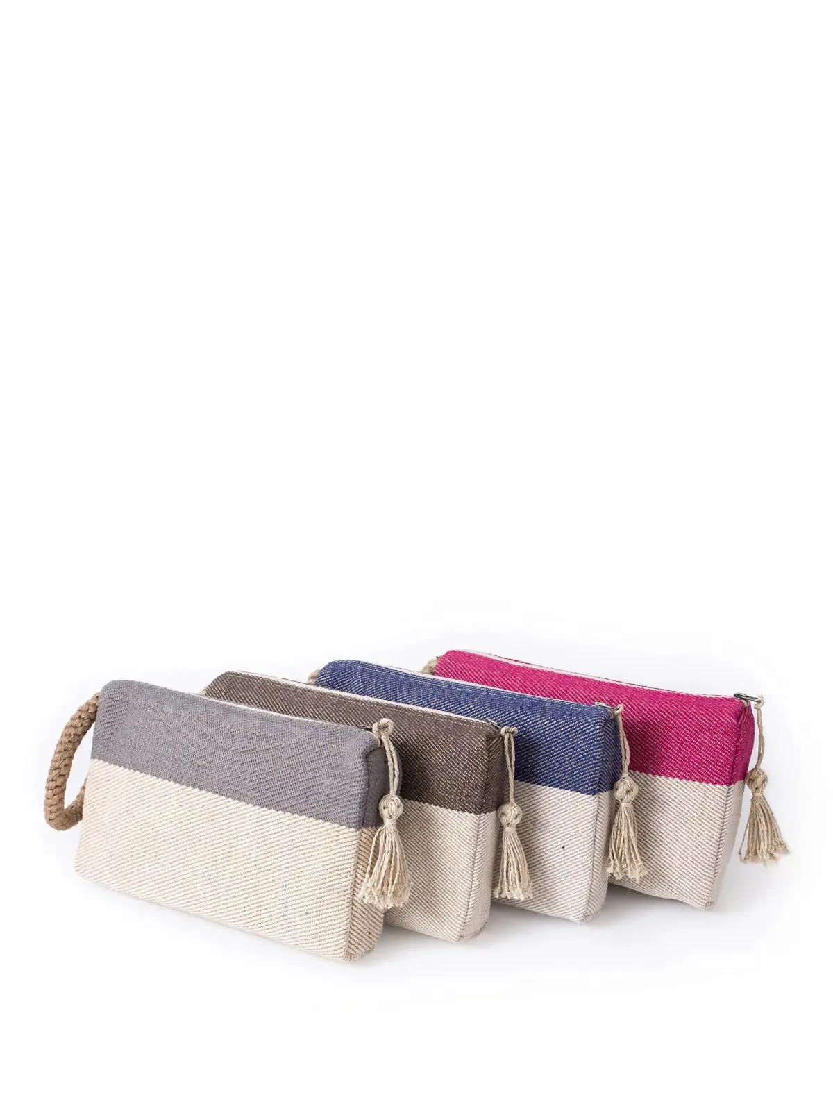 Clutch White & Blue