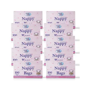 Cool & Cool Nappy Bags Pack of 10 - 1000 Pieces