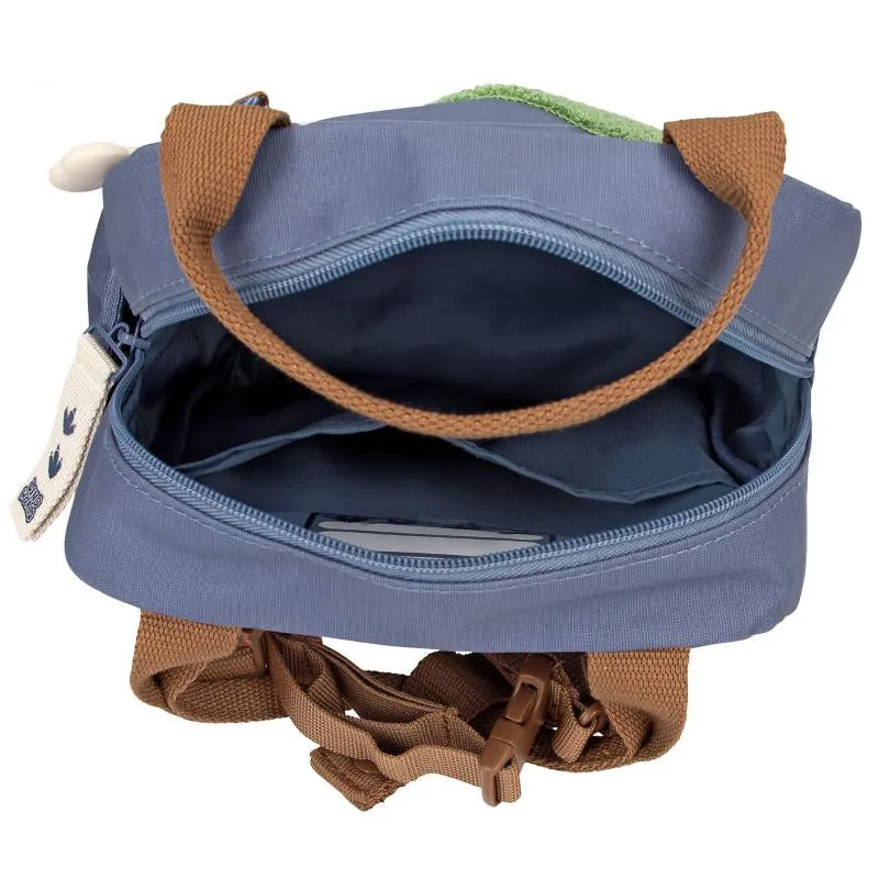 Depesche Dino World Small Backpack Blue Dino Mini