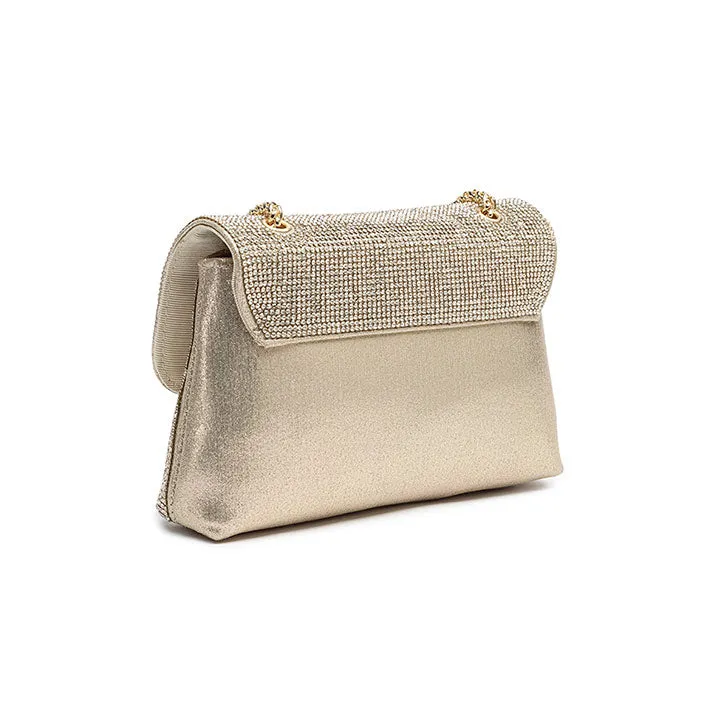 Diamante Flap Evening Bag AD 99