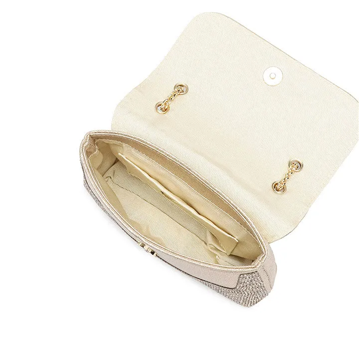 Diamante Flap Evening Bag AD 99