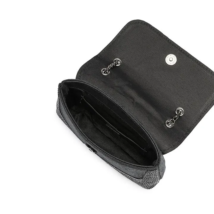 Diamante Flap Evening Bag AD 99