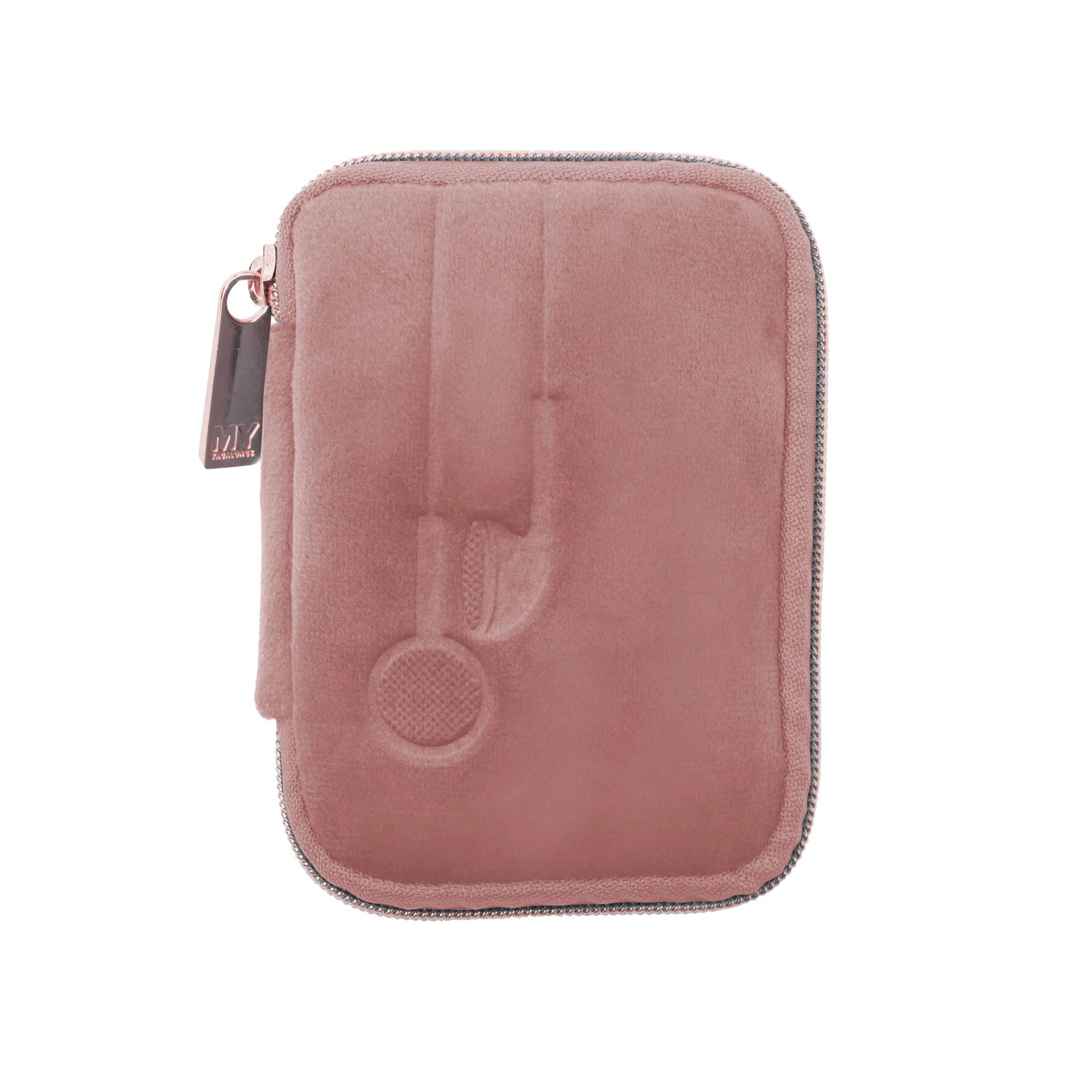 EAR BUD CASE - VIXEN ROSE (velour finish)