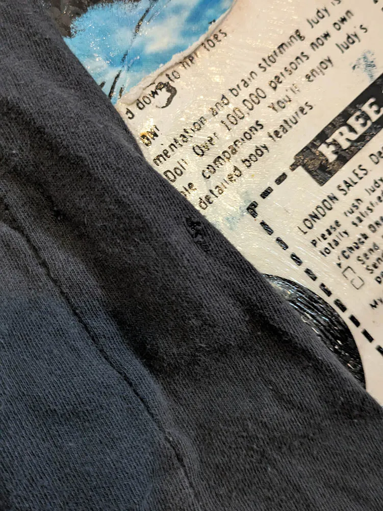 FOMO Collection DISTRESSED Rolling Stones Manifesto  - 2XL - 10130