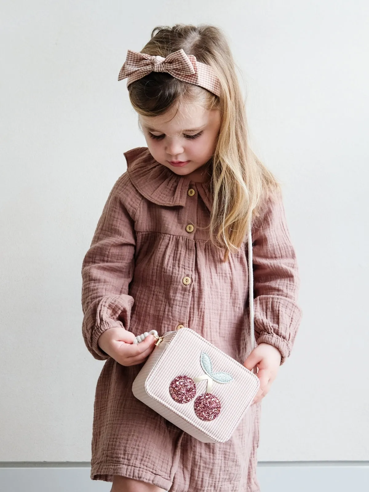 Gingham Cherries Bag