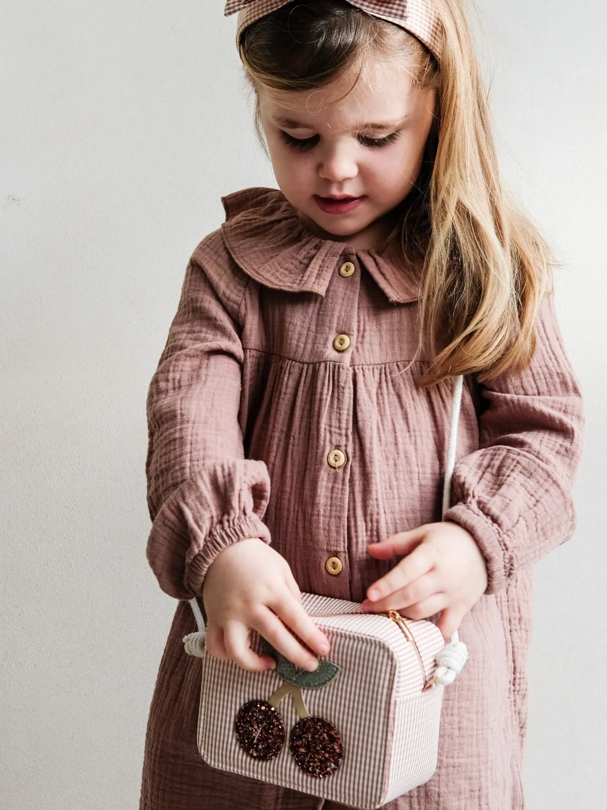 Gingham Cherries Bag