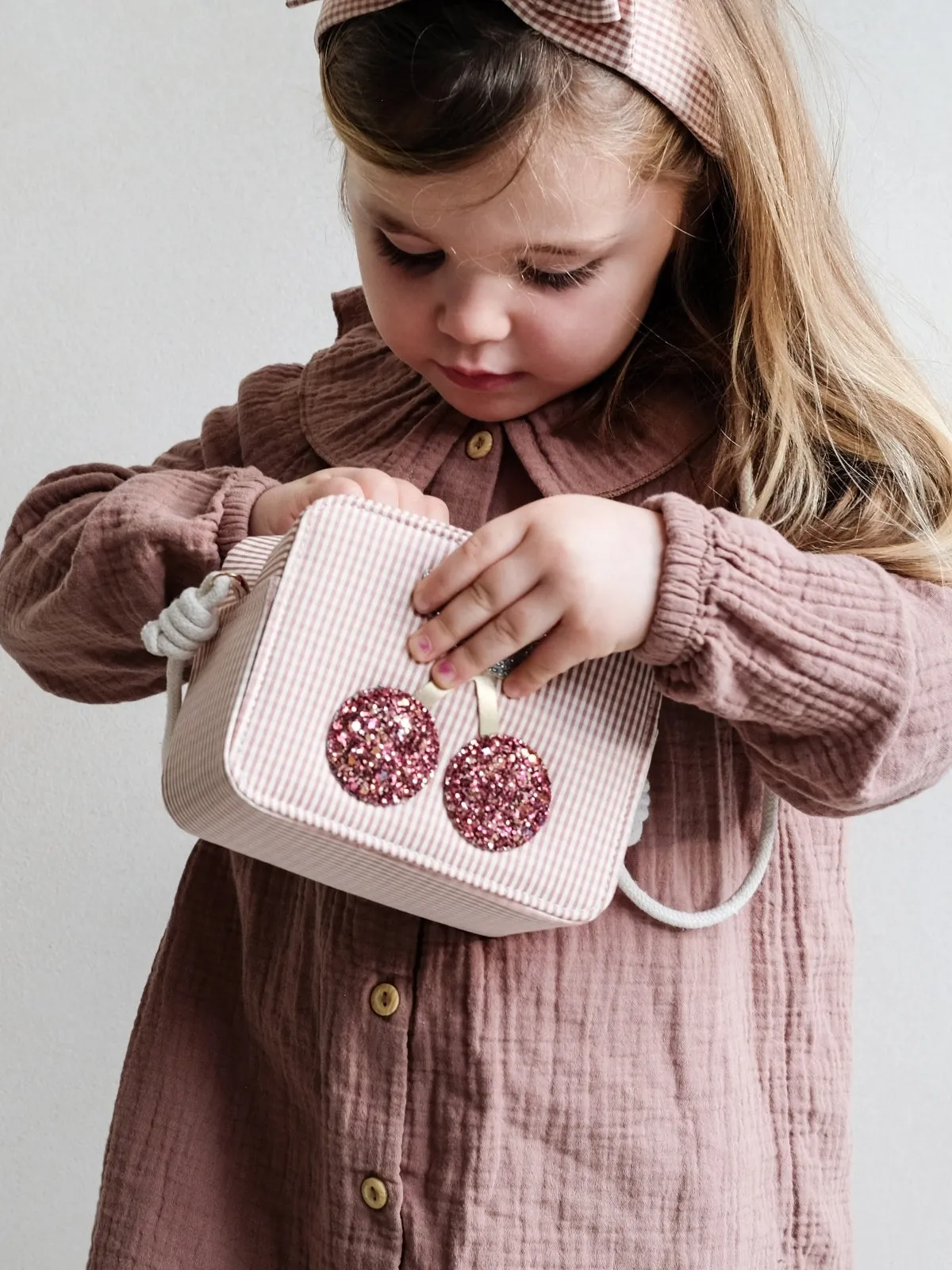 Gingham Cherries Bag