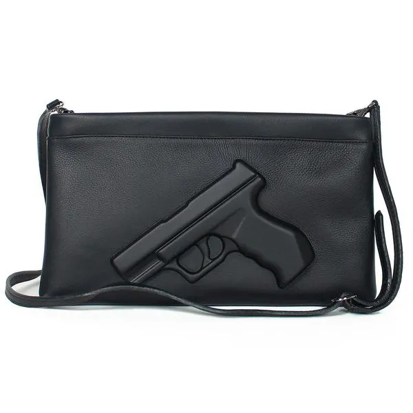 Gun Clutch in Slate (various colors)