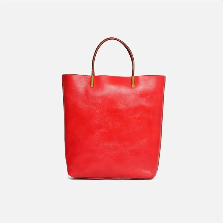 Handmade Womens Leather Crossbody Tote Bag Handbags Purse For Women