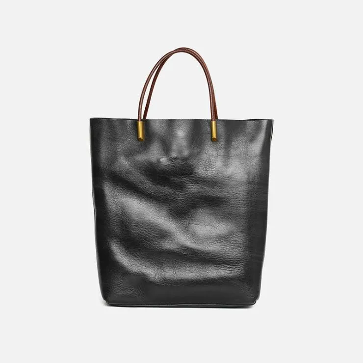 Handmade Womens Leather Crossbody Tote Bag Handbags Purse For Women