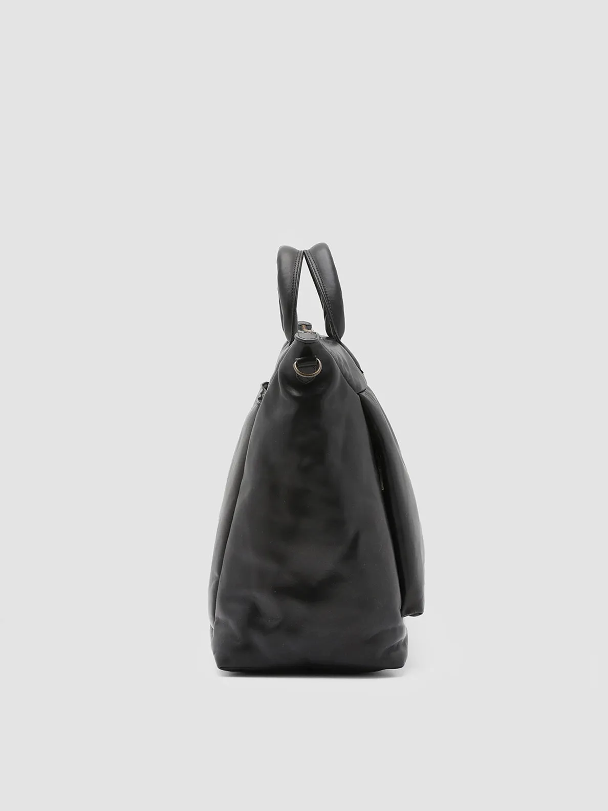 HELMET 31 - Black Leather Weekender