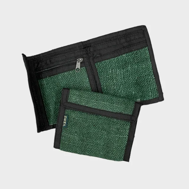 Hemp Wallet - Stylish Bi-Fold Hemp Wallets - Solid Colors