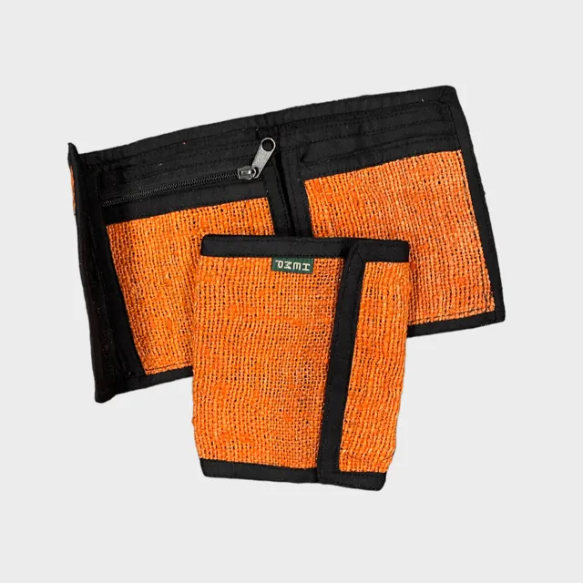 Hemp Wallet - Stylish Bi-Fold Hemp Wallets - Solid Colors