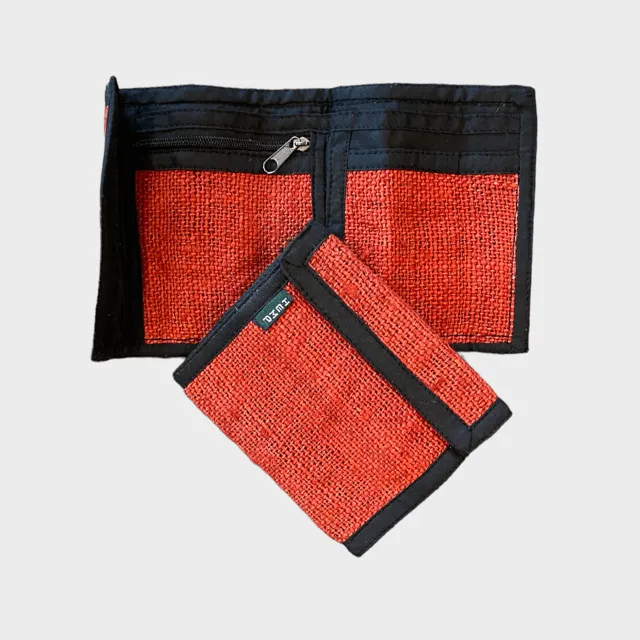 Hemp Wallet - Stylish Bi-Fold Hemp Wallets - Solid Colors