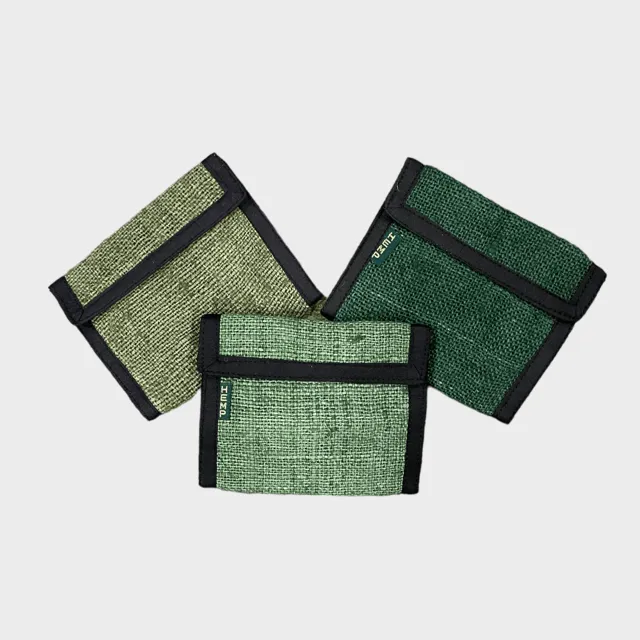 Hemp Wallet - Stylish Bi-Fold Hemp Wallets - Solid Colors