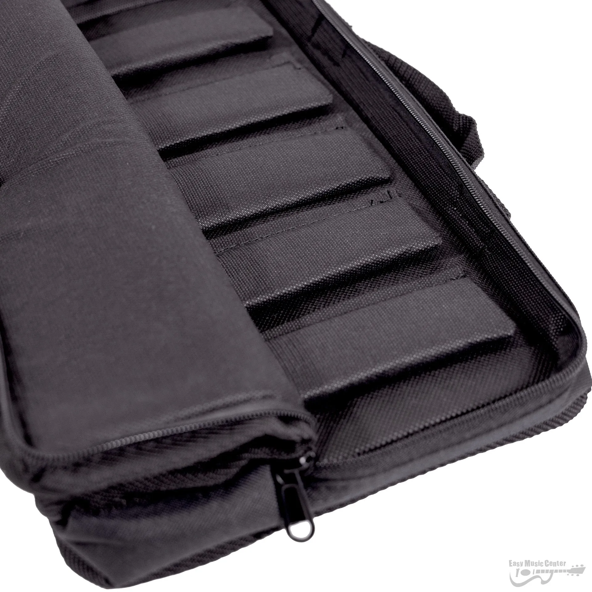 HI Bags MSB-02U-BKGY 6 Space Mic Stand Bag
