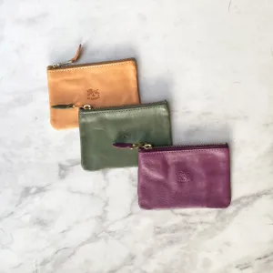Il Bisonte Zip Card Holder