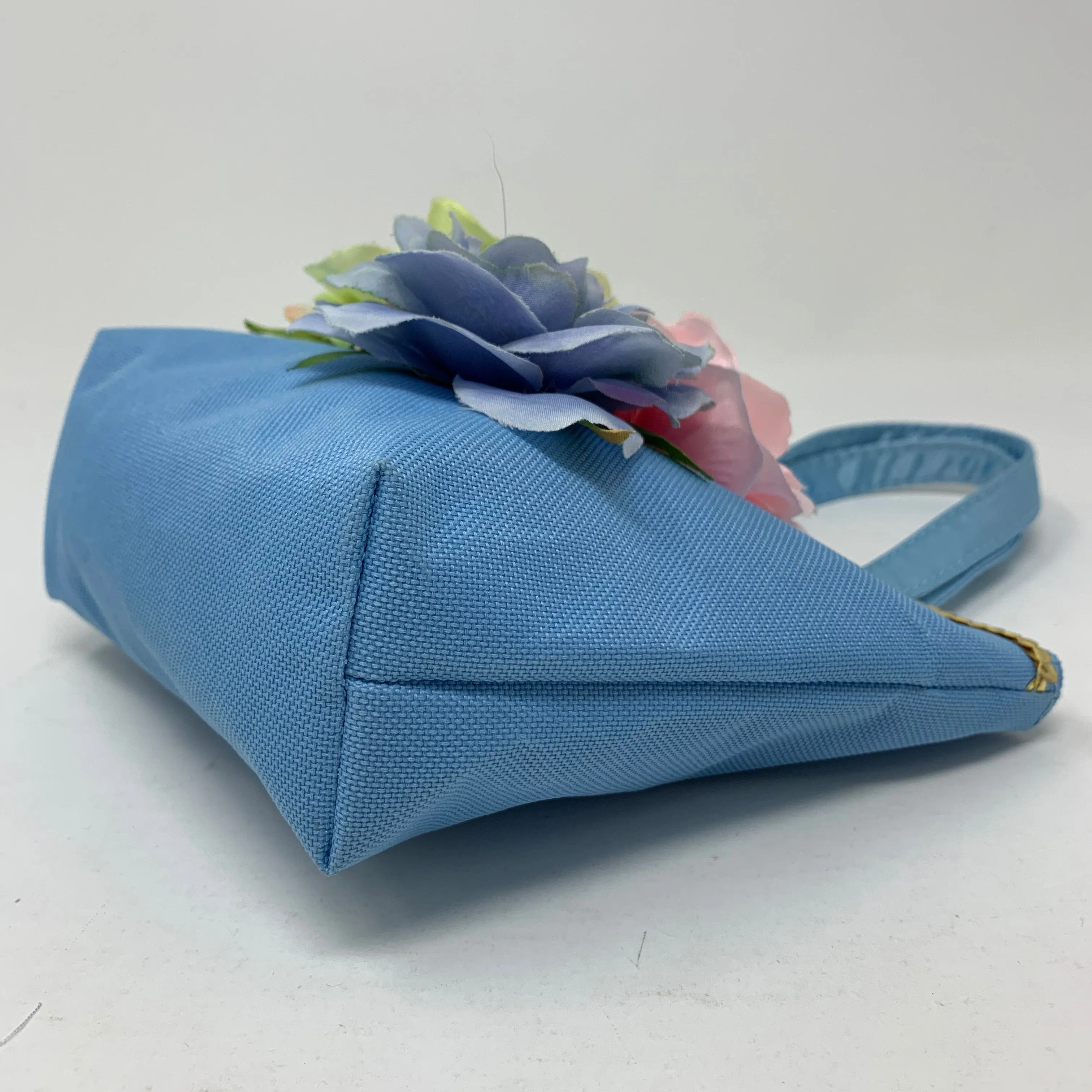 Into The Woods Flower Handbag-Blue
