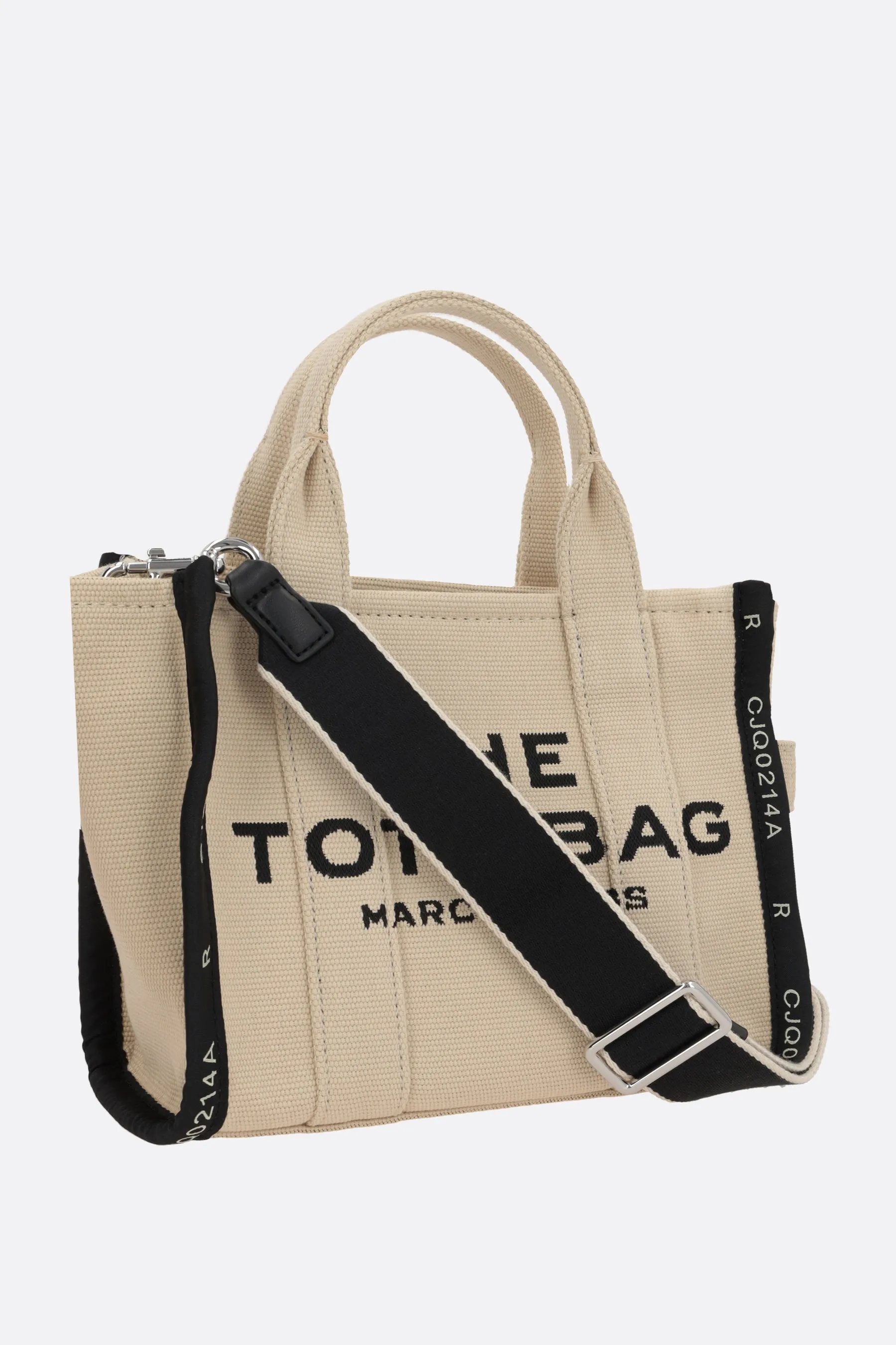 Jacquard Pattern Canvas Tote Bag