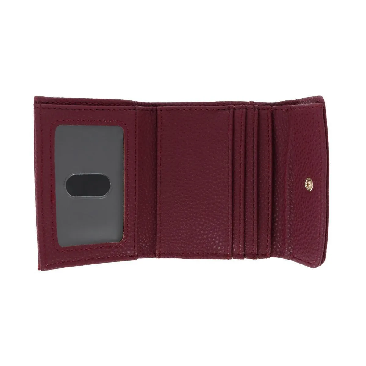 Julia Buxton Women's Stylish and Colorful Mini Trifold Wallet