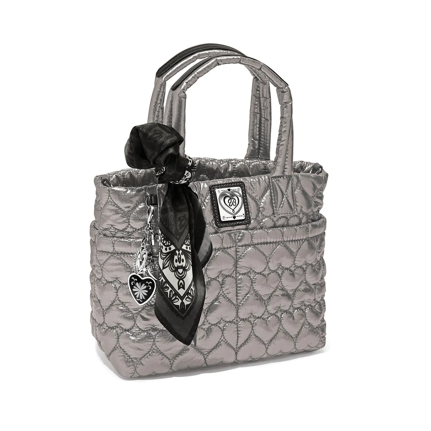 Kamille Metallic Cross Body Bag