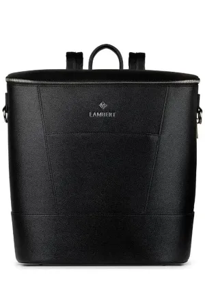Lambert Women's Mia Vegan Leather Maternity Backpack with Changing Mat