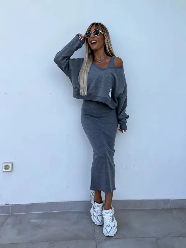 Lauren | Elegant 2-Piece Dress Set