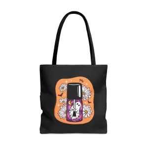Lovely Ghouls Tote Bag - Black