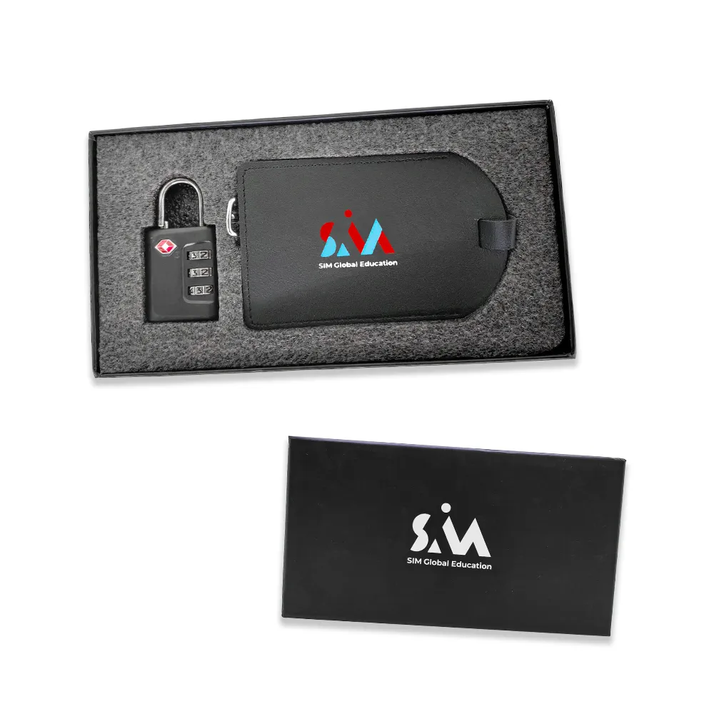 Luggage Tag with TSA Lock