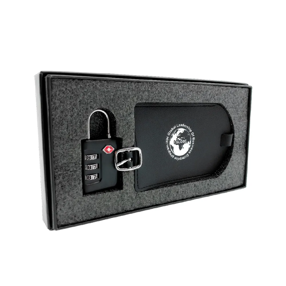 Luggage Tag with TSA Lock