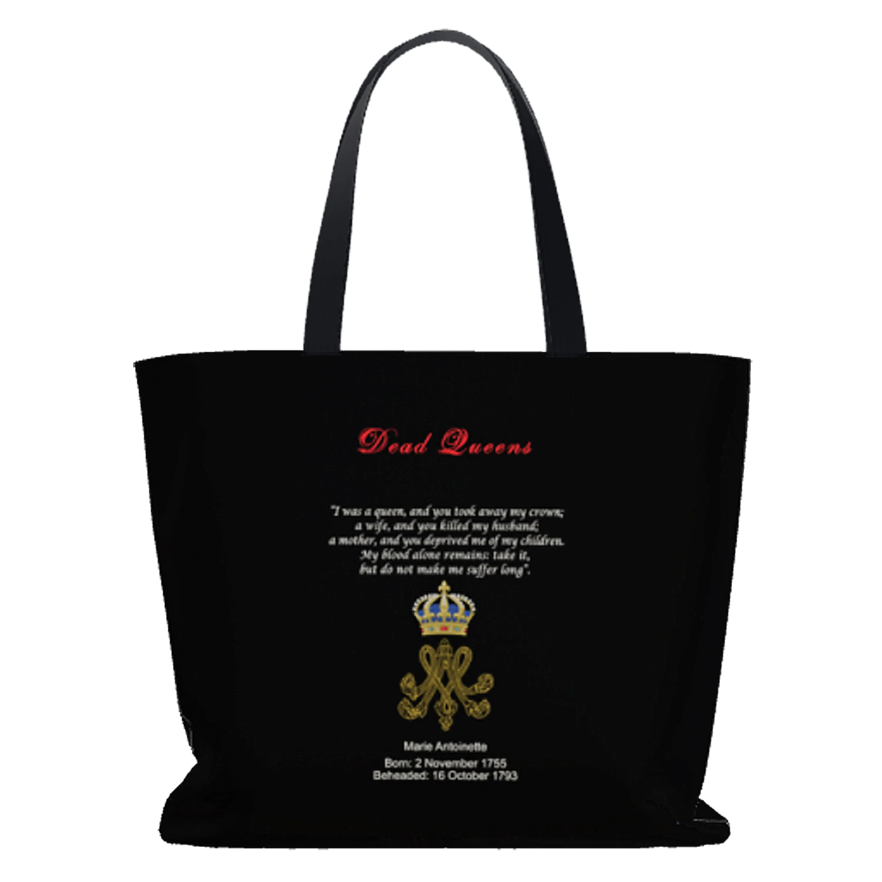 Marie Antoinette Oversize Tote Bag