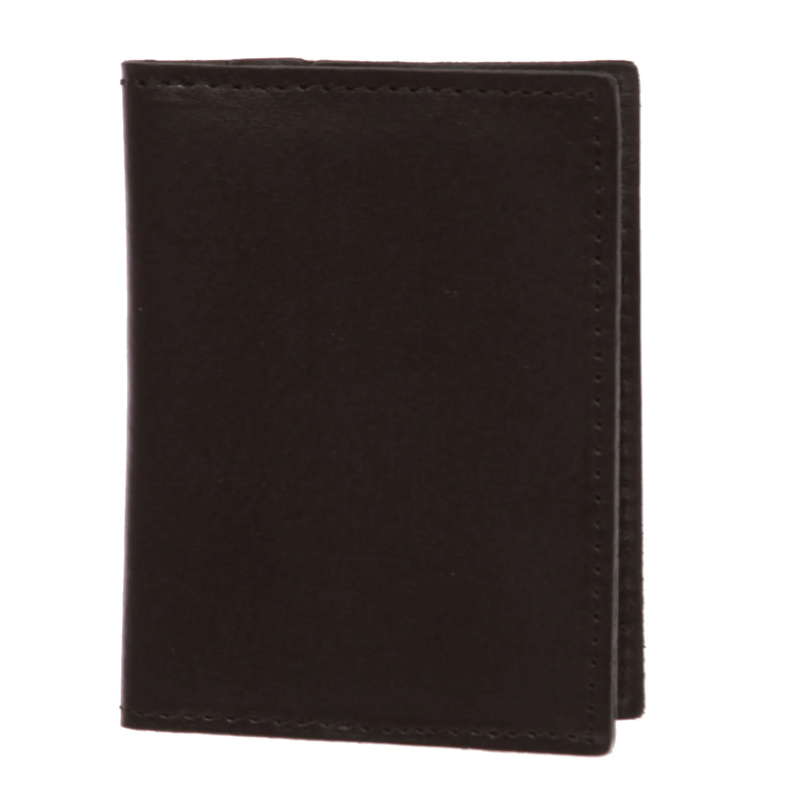 Men's 100% Leather Micro Sleeve, Slim Card & Cash Holder Bifold Wallet - Multi Color Options