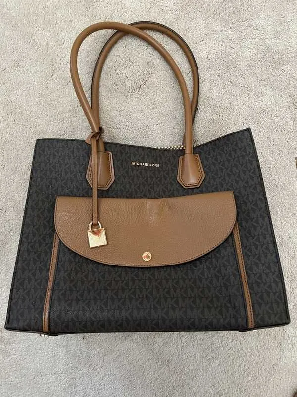 Mercer Extra-Large Logo Pocket Tote Bag