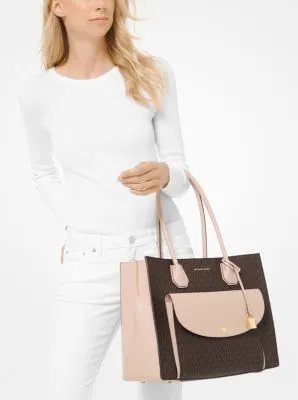 Mercer Extra-Large Logo Pocket Tote Bag