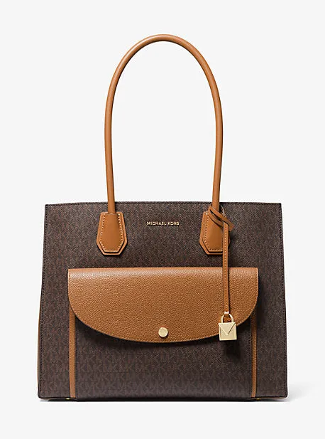 Mercer Extra-Large Logo Pocket Tote Bag