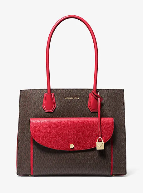 Mercer Extra-Large Logo Pocket Tote Bag