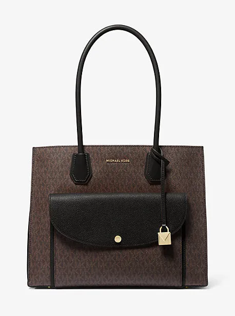 Mercer Extra-Large Logo Pocket Tote Bag