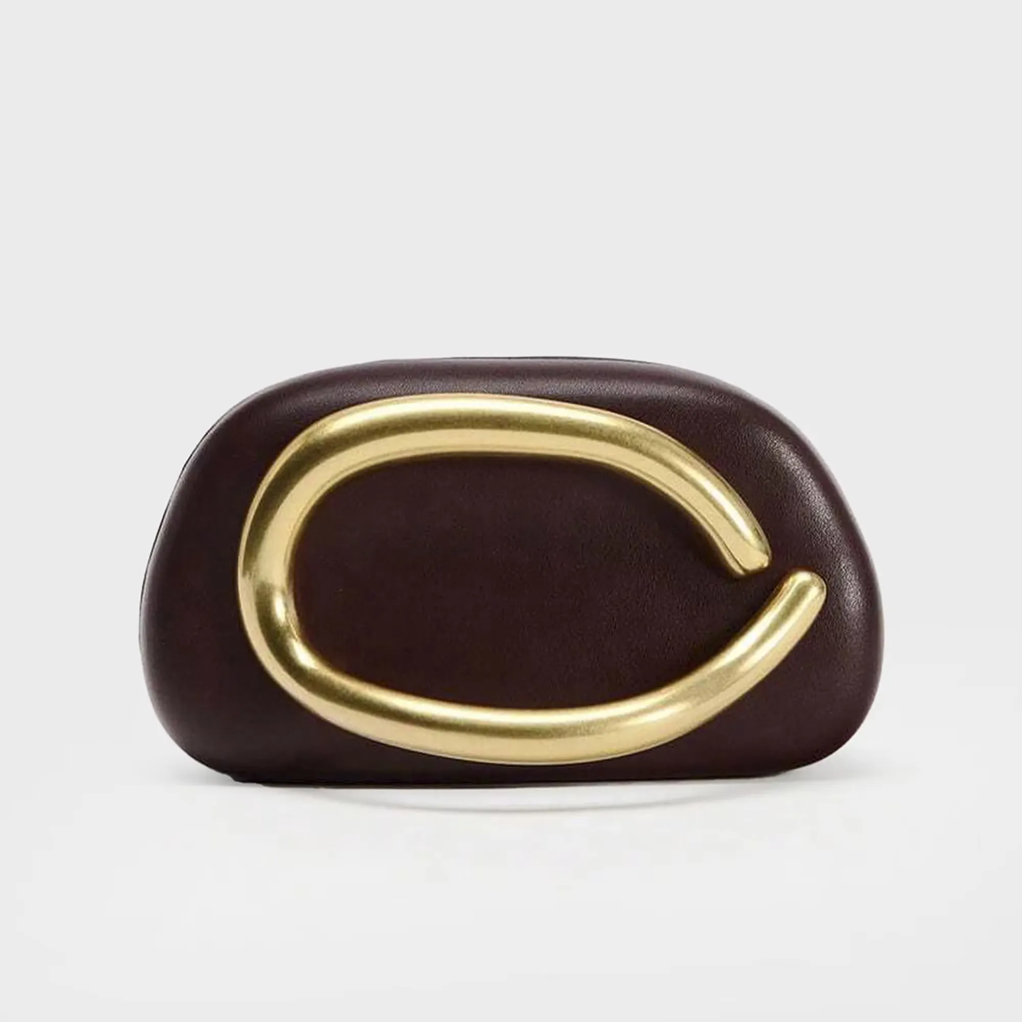 Metal Handle Clutch