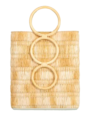 Mini Raffia Tote