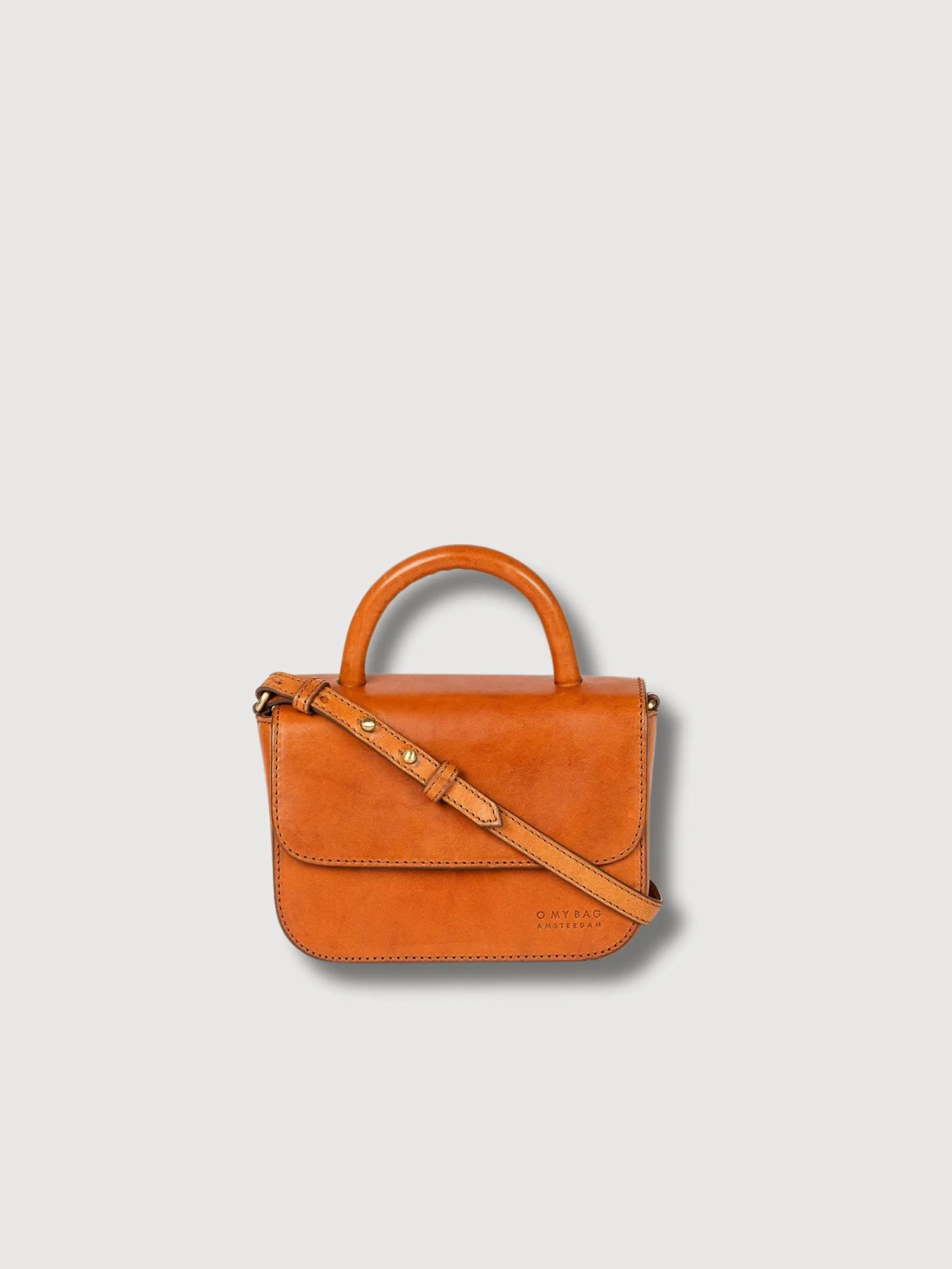 Nano Bag Cognac Leather | O My Bag