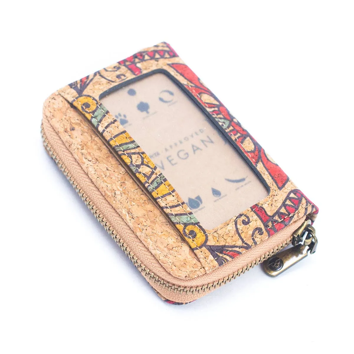 Natural Cork Gift Boxed Women's Wallet Set (2 pieces)  HY-036