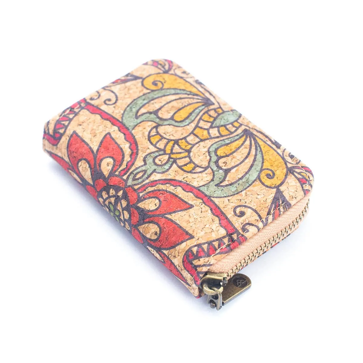 Natural Cork Gift Boxed Women's Wallet Set (2 pieces)  HY-036
