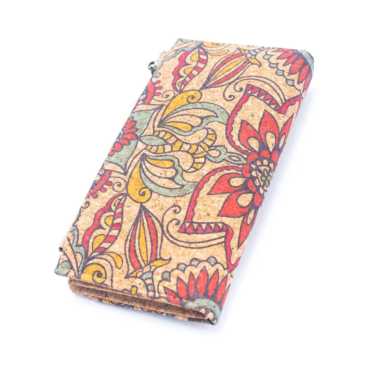 Natural Cork Gift Boxed Women's Wallet Set (2 pieces)  HY-036